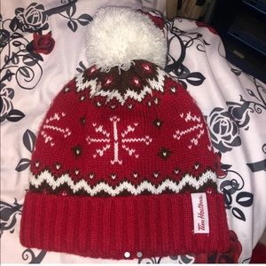 Never worn Tim Hortons pompom toque